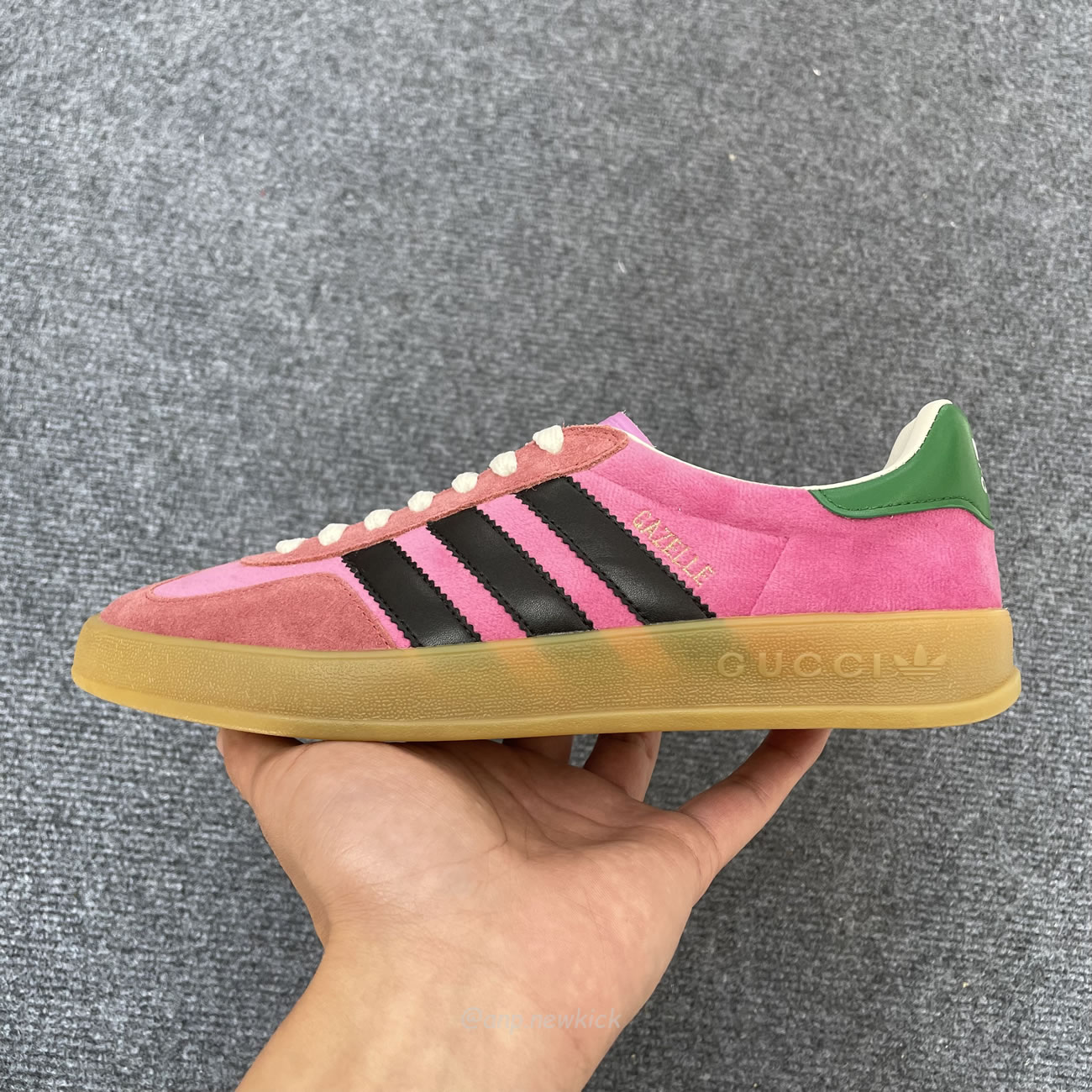 Adidas X Gucci Gazelle En Rosa De Mujer 707864 9stu0 5960 (8) - newkick.vip